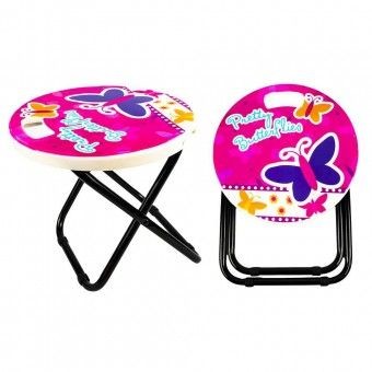 KIDS STOOL MIX PRINT FOLDING