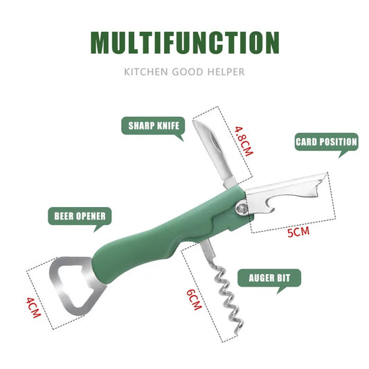 Multifunction Bottle Opener