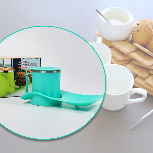 Break Time Snacks Tray + Cup 350ML