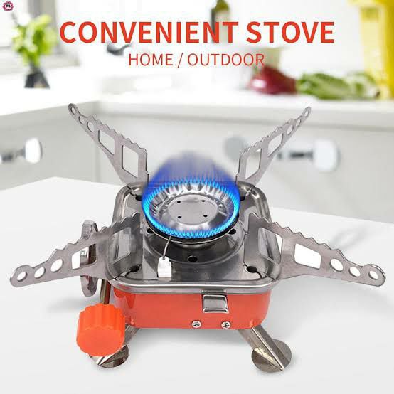 MINI GAS STOVE  ( FOR CAMPING &TOURS)