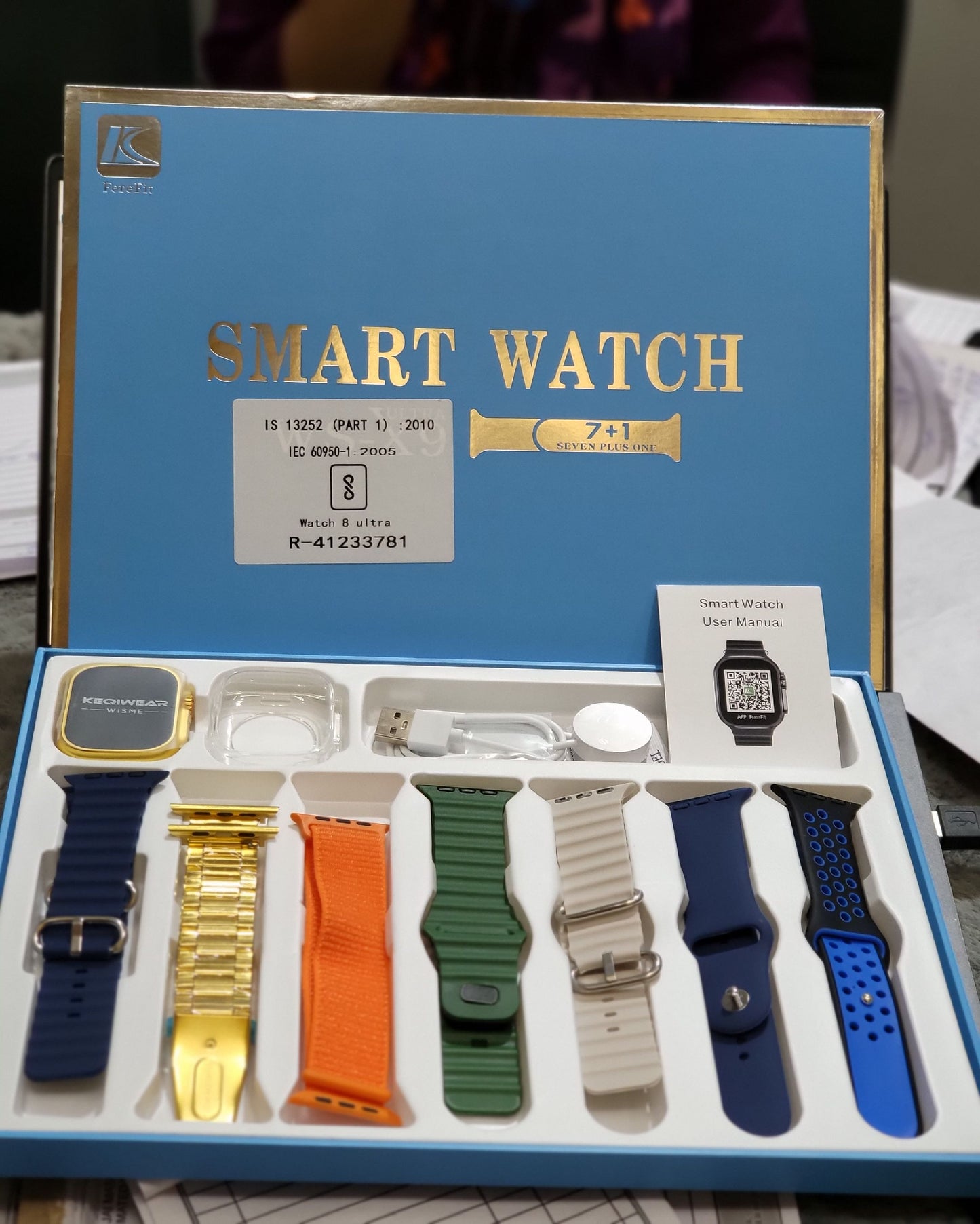 WS-X9 ULTRA  (7+1 )  SMART WATCH