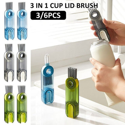 Mini 3in1 Bottle Cleaning Brush