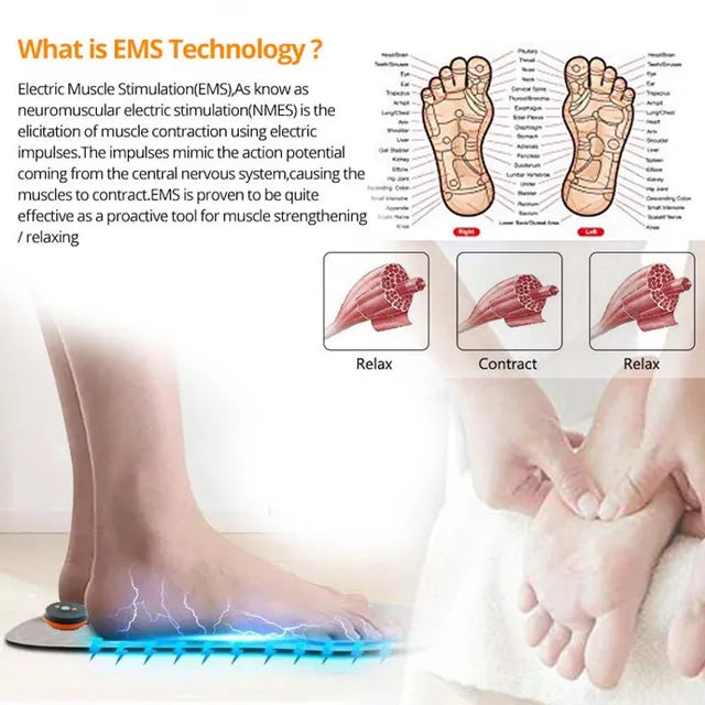 Rechargeable EMS Foot Massager