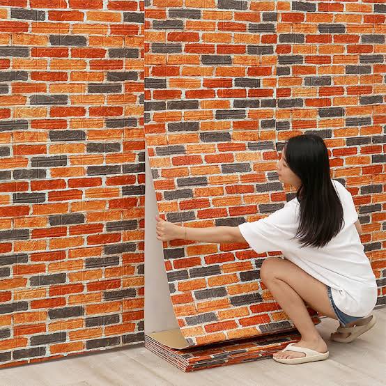 Self Adhesive 3D Foam Bricks (Multi Color)