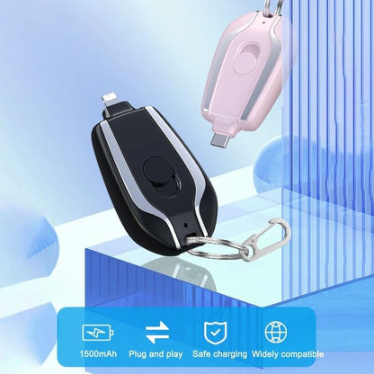 Mini Keychain Power Bank (Type-C Port)