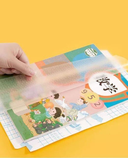 Self Adhesive Transparent Notebook Cover (Set10)