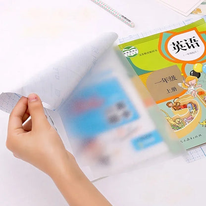 Self Adhesive Transparent Notebook Cover (Set10)