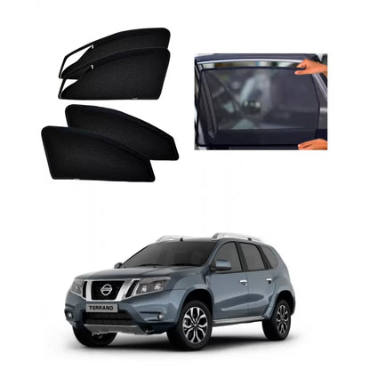 Nissan Terrano 2013 Onwards Zipper Magnetic Window Sun Shades Set Of 6