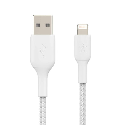 Belkin Apple Certified Lightning to USB Charge and Sync Tough Braided Cable for iPhone