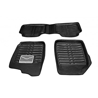 Leathride Texured 3D Car Floor Mats For Mahindra Bolero