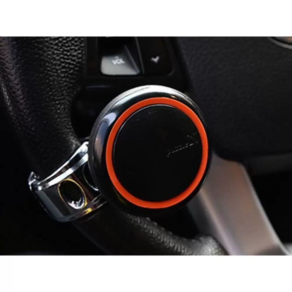 Puzzle Car Power Steering Handle Spinner Knob Black and Orange

by Puzzle