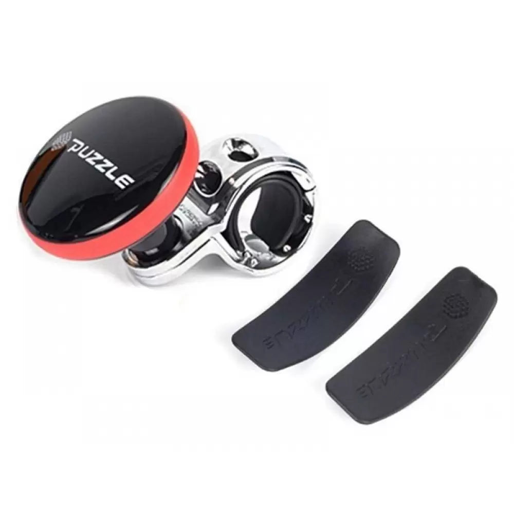 Puzzle Sporty Car Power Steering Handle Spinner Knob Black and Red

by Puzzle