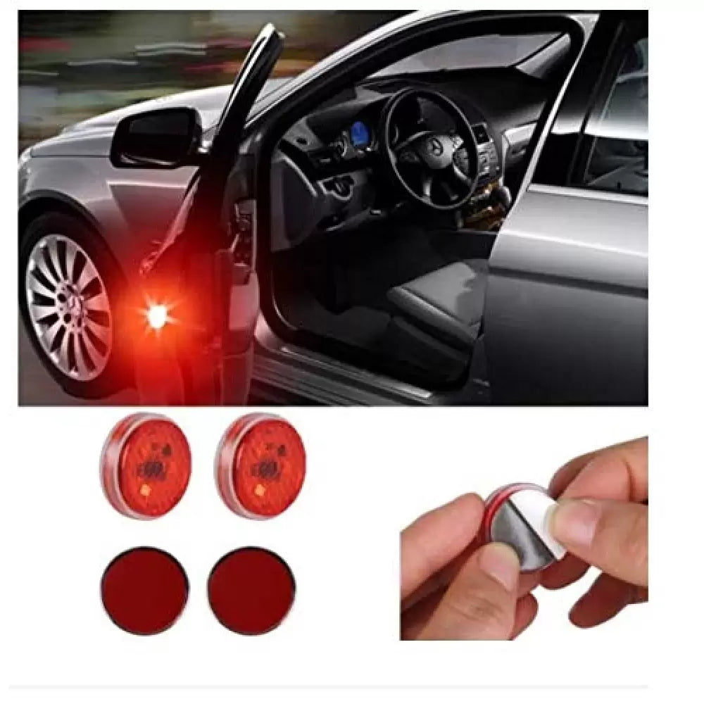 Waterproof 5 LED Wireless Car Open Door Warning  Indicator Flash Wireless Alert Lights (Set of 4Pcs, With Batteries)

by Imported