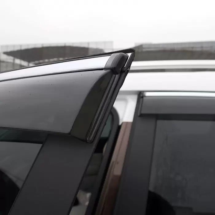 Tata Tigor 2020 Car Window Door Visor with Chrome Line (Set Of 4 Pcs.)

by Imported