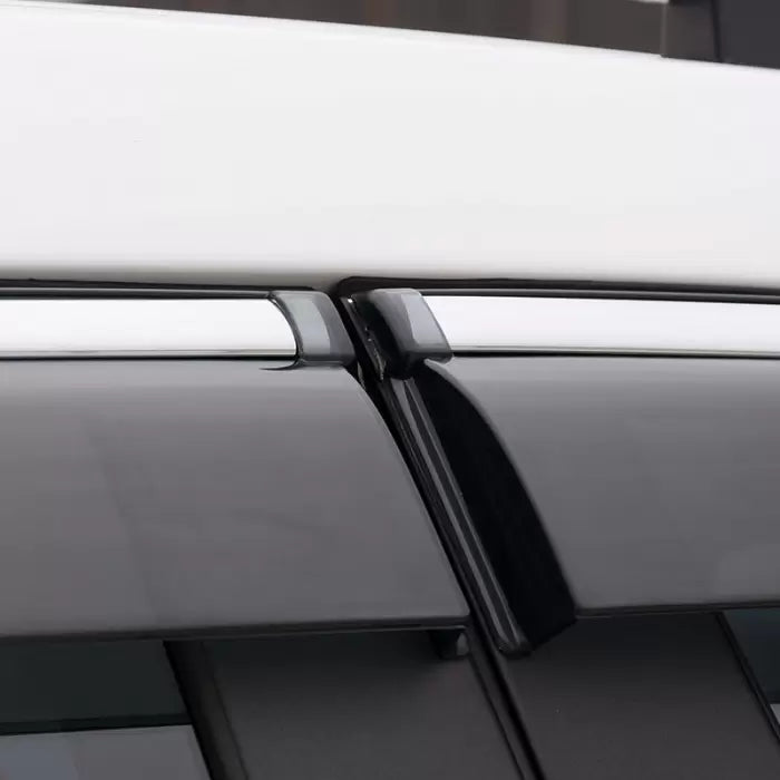Tata Nexon Car Window Door Visor with Chrome Line (Set Of 4 Pcs.)

by Imported