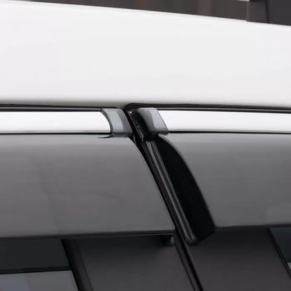 Tata Tiago 2020 Facelift Onward Car Window Door Visor with Chrome Line (Set Of 4 Pcs.)

by Imported