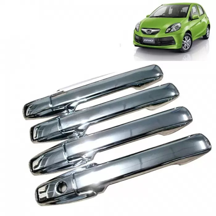 Honda Brio 2011 Onwards Chrome Handle Covers - Set of 4

by Carhatke