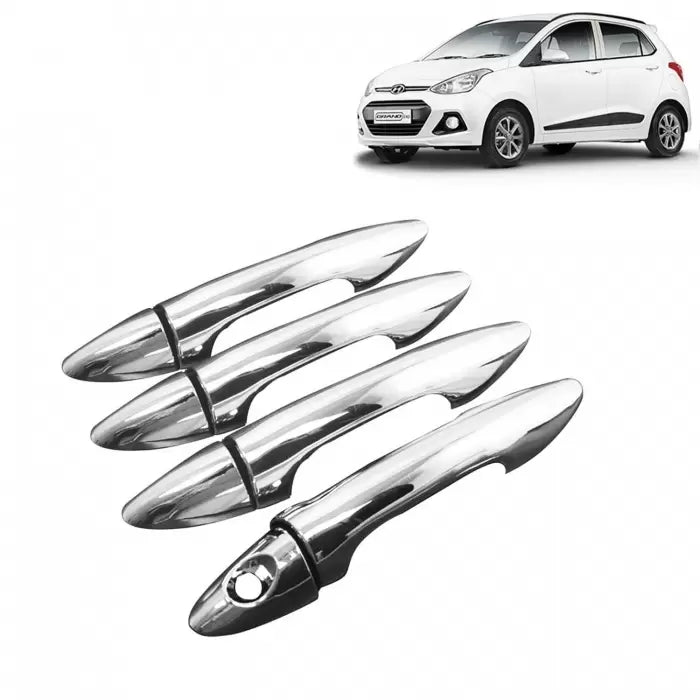 Hyundai Grand i10 2014 - 2019 Chrome Handle Covers - Set of 4

by Carhatke