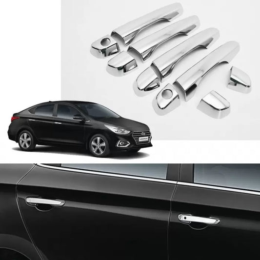 Hyundai Verna 2017 Onwards Chrome Handle - Set of 4

by Carhatke