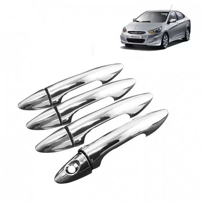 Hyundai Verna 2012-2017 Chrome Handle Covers - Set of 4

by Carhatke