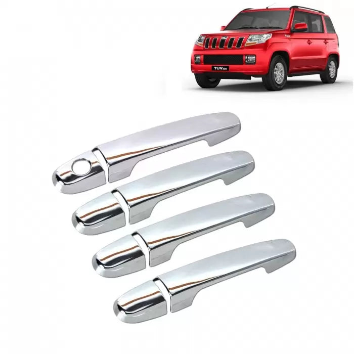 Mahindra TUV 300 2019 Onwards Chrome Handle Covers All Models - Set of 4

by Carhatke