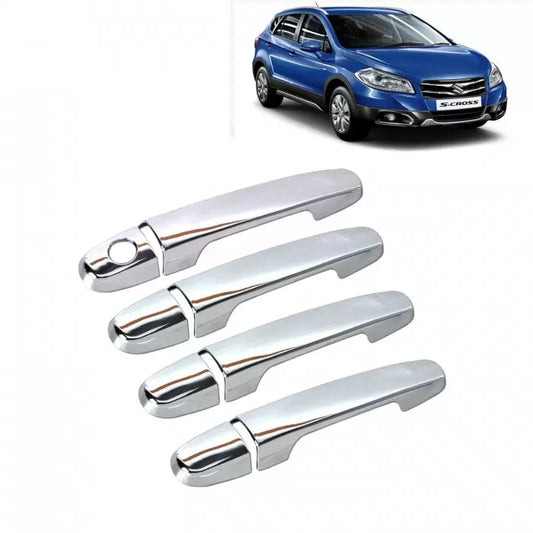 Maruti Suzuki S Cross 2015 Onwards Chrome Handle Covers all Models - Set of 4

by Carhatke