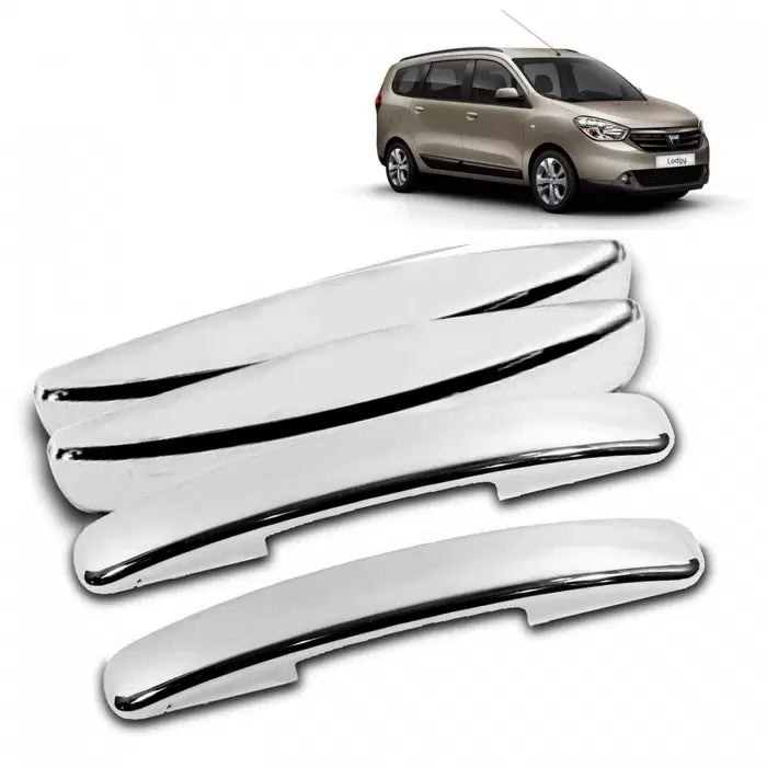 Renault Lodgy 2015 Onwards Chrome Handle Covers all Models - Set of 4

by Carhatke