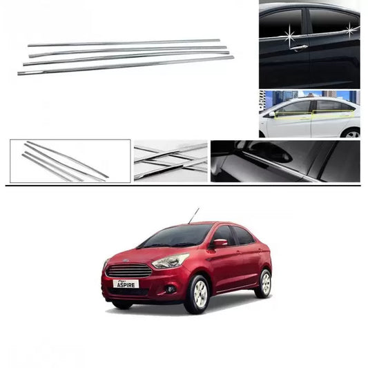 Ford Figo Aspire Lower Window Chrome Garnish Trims (Set Of 4Pcs.)

by Imported