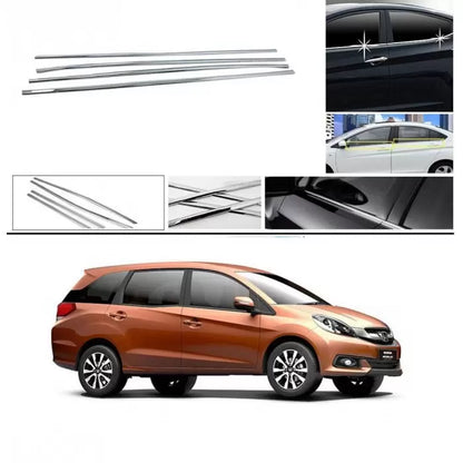 Honda Mobilio Lower Window Chrome Garnish Trims (Set Of 4Pcs.)

by Imported