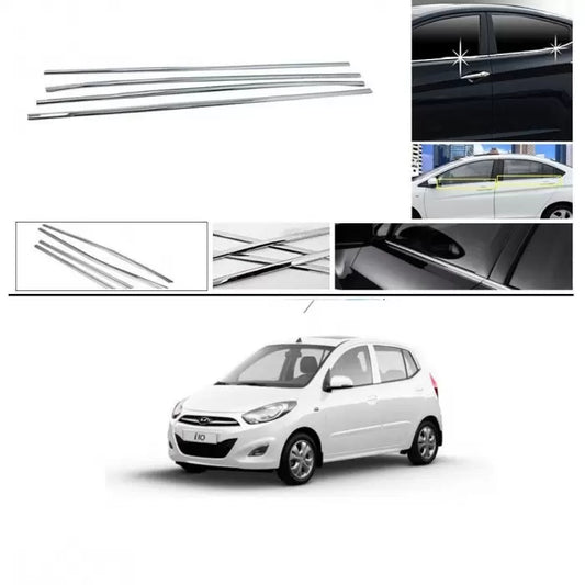 Hyundai Grand i10 Lower Window Chrome Garnish Trims (Set Of 6Pcs.)

by Imported