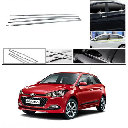 Hyundai i20 Elite 2014-2018 Lower Window Chrome Garnish Trims (Set Of 4Pcs.)

by Imported