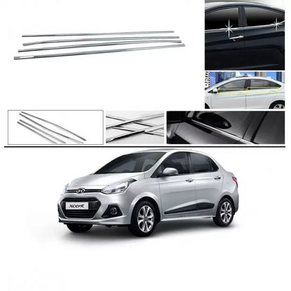 Hyundai Xcent Lower Window Chrome Garnish Trims (Set Of 4Pcs.)

by Imported