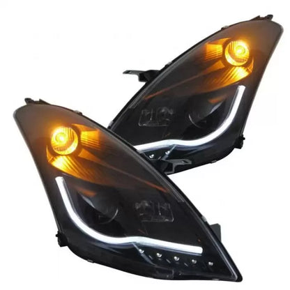 Maruti Suzuki Swift 2014-2018 Modified Headlight with Drl and Projector Lamp Set of 2Pcs. (Set of 2Pcs.)

by Imported