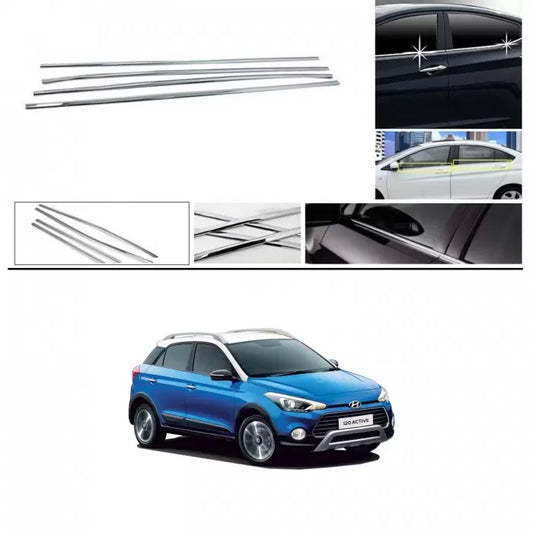 Hyundai i20 Active 2016-2020 Lower Window Chrome Garnish Trims (Set of 4Pcs.)

by Imported