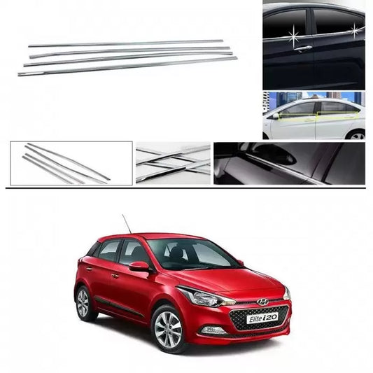 Hyundai i20 Elite 2014-2018 Lower Window Chrome Garnish Trims (Set of 4Pcs.)

by Imported