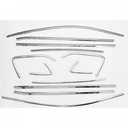 Volkswagen Polo 2010 Onwards Full Window Chrome Garnish Trims (Set Of 16Pcs.)

by Imported