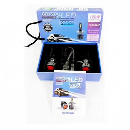 Original iPH CAR M612 Fog Light Projector With Crystal Eye Led 120 Watt H8 Combo Kit

by CrystalEye