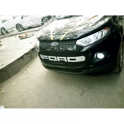 Ford Logo Front Grill ABS Plastic For Old Ecosport Black and White

by Imported