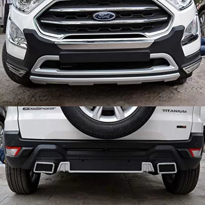 Ford New Ecosport Facelift 2018-2021 Front and Rear Bumper Guard Protector in High Quality ABS Material

by imported