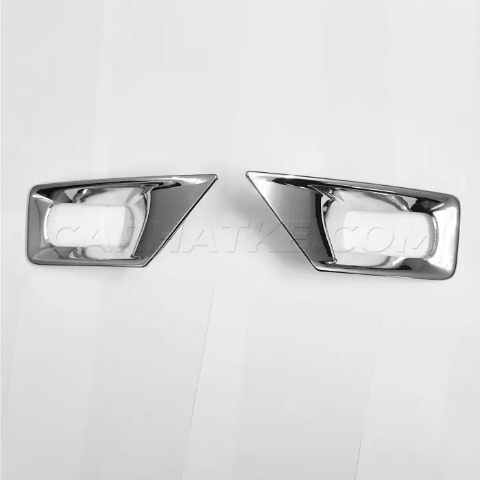 Galio Maruti Suzuki Brezza 2022 Onward Fog Lamp Chrome Garnish - Set of 2

by Galio