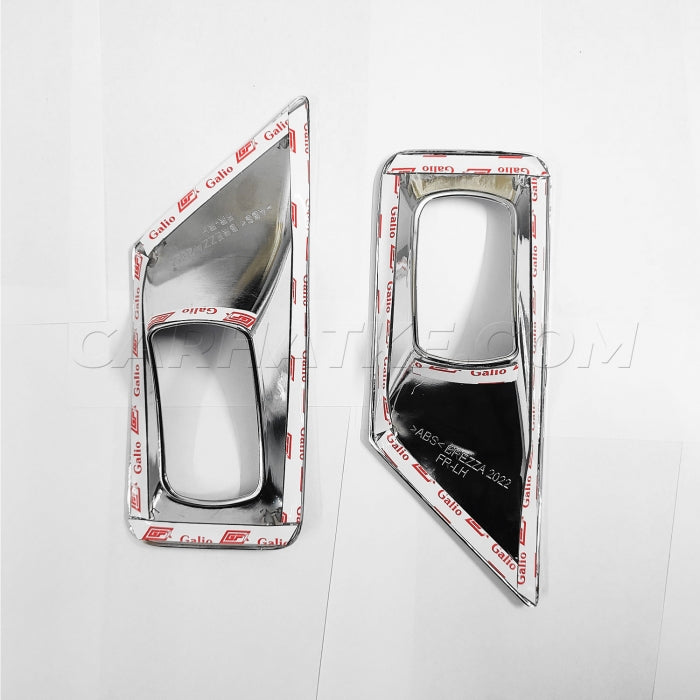 Galio Maruti Suzuki Brezza 2022 Onward Fog Lamp Chrome Garnish - Set of 2

by Galio