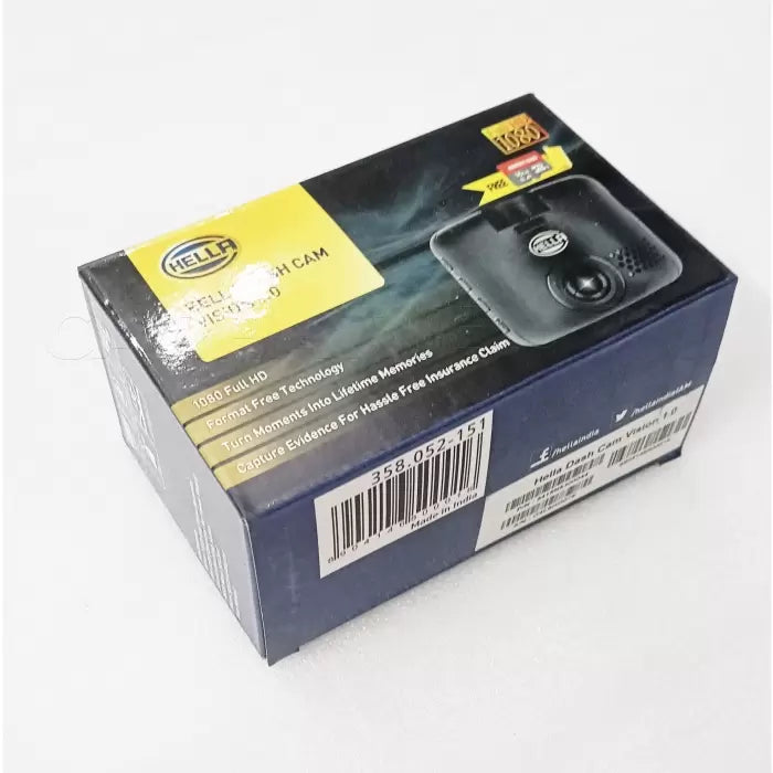 Hella Full HD 1080P  Dash Cam 1.0  with Free 16 GB Micro SD Card -1 Year Onsite Warranty

by Hella