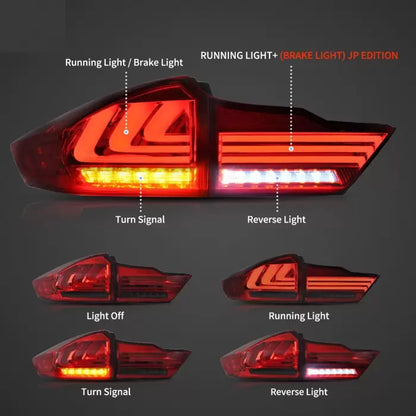 Honda City 2014-2020 Custom Modified BMW Style Tail Light With Matrix Turn Signal

by V-Land