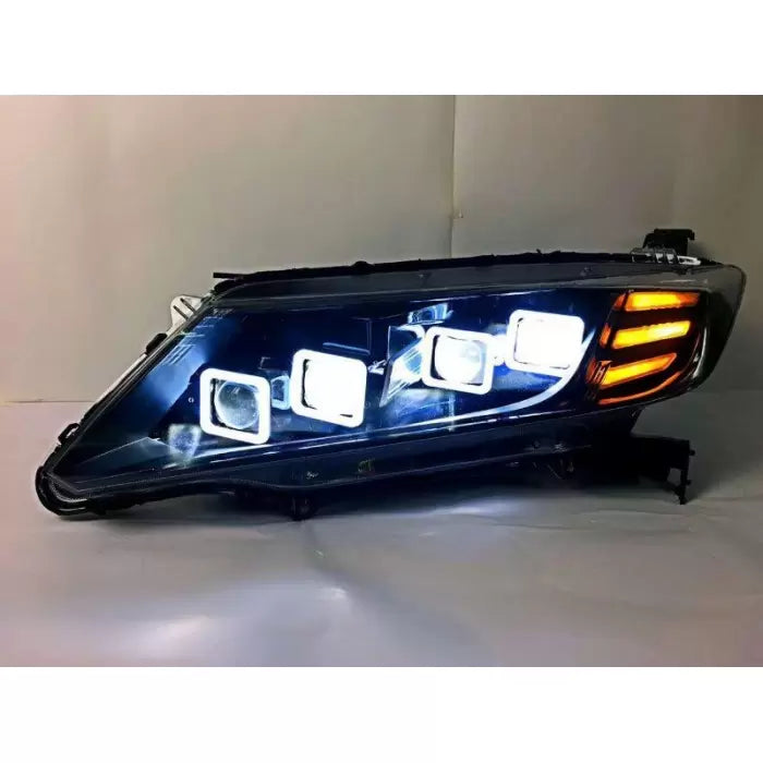 Honda City 2014-2017 Bugati Style Modified Headlight with Drl and Projector Lamp (Set of 2Pcs.)

by Imported