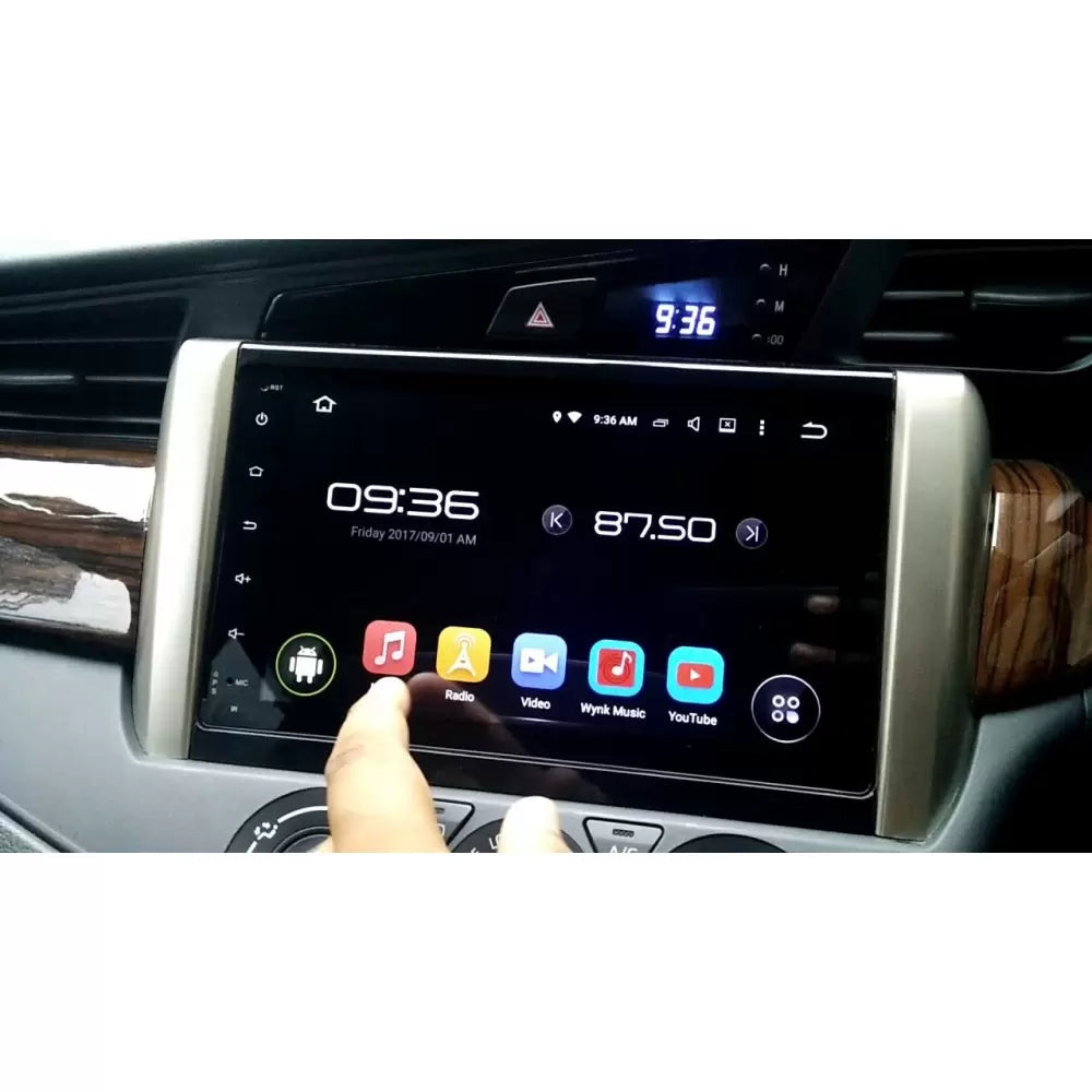 Toyota Innova Crysta 9 Inches HD Touch Screen Smart Android Stereo (2GB, 16GB) with Stereo Frame