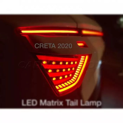 Hyundai Creta 2020 Onwards Modified LED Tail Light With Matrix Indicator (Set of 2Pcs.)

by Imported