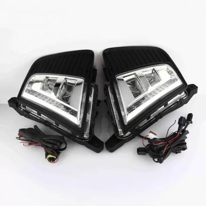 Hyundai Creta 2015-2018 Front LED DRL Daytime Running Light with Fog Lamp (Set of 2Pcs.)

by Imported