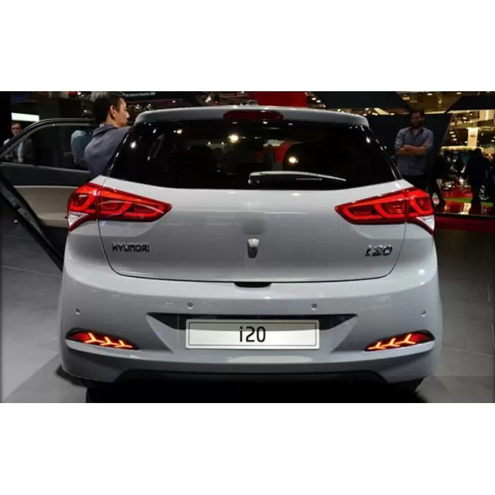 Hyundai i20 Elite 2014-2018 Bumper LED Reflector Lights in Arrow Design (Set of 2Pcs.)

by Imported