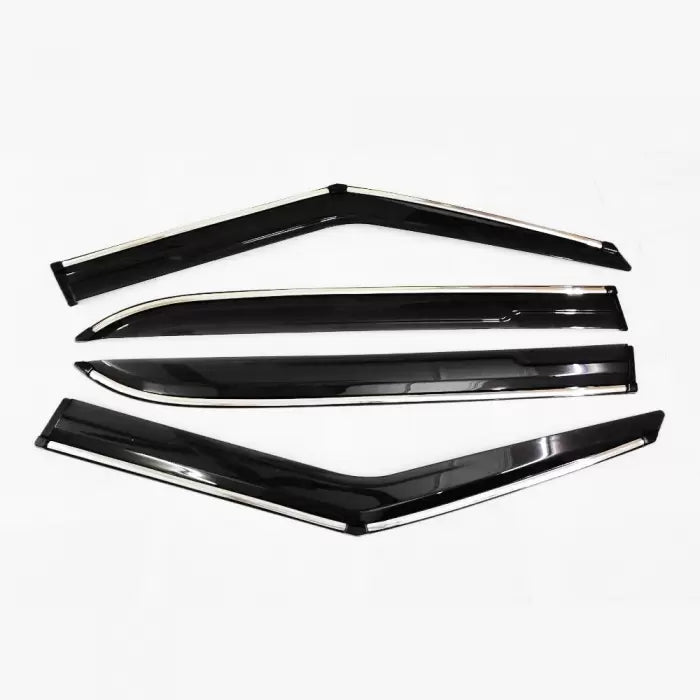 Hyundai New Creta 2020 Onwards Car Window Door Visor with Chrome Line (Set Of 4Pcs.)

by Imported