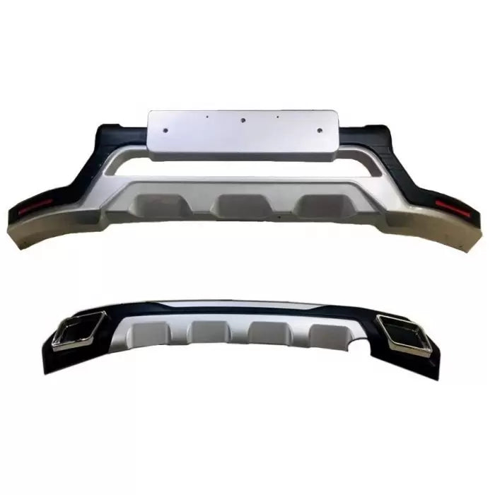 Hyundai Venue 2019-2022 Front and Rear Bumper Guard Protector in High Quality ABS Material

by imported